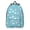 Unicorn and Head, variant on Unicorn and Narwhal Blue Pattern Backpack for School, Cute School Bag with Adjustable Shoulder Straps and Padded Back, 15.7"x11.8"x5.5"