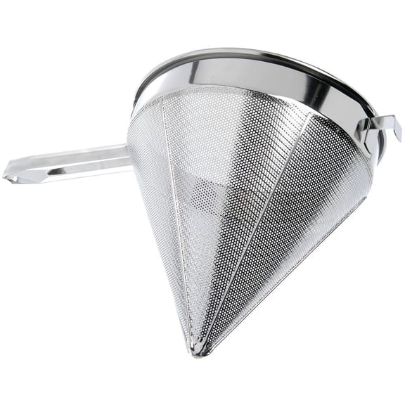 Kratos Stainless Steel Cap Strainer - 10"Dia