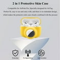 thumbnail image 5 of 2 in 1 Protective Skin Case Compatible for Airpods Pro 2 and Case with Lanyard Combo Set with Lanyard, Silicone GPS Tracker Cover Holder Anti-Lost with 2 PCS TPU Screen Protector, 5 of 5