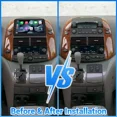 thumbnail image 4 of 9in Android 13 Car Stereo Radio GPS Navigation Head Unit 2G+32G For Toyota Sienna 2004-2010 Support Wireless Carplay Android Auto Bluetooth WiFi FM/RDS SWC, 4 of 11