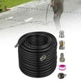 thumbnail image 6 of funtasica Sewer Jetter Set for Pressure Washer 30M Hose Accessory Quick Connect Plug with 2 Jetting Nozzles for Cleaning Cars Versatile, 6 of 8