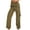 Olive Green, variant on Lovskoo 2024 Women's Cargo Pants Streetwear Trendy Comfortable Casual Pocket Solid Color Full Length Pants Dark Gray