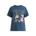 thumbnail image 5 of Disney Women and Women’s Plus Alice in Wonderland Graphic Tee with Short Sleeves, Sizes XXS-2XL, 5 of 5