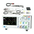 thumbnail image 2 of Plastic Digital Oscilloscope Professional USB Interface 100mhz Analog Bandwidth Light Adjustable Oscilloscopes Signal Generator EU Plug, 2 of 8