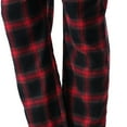 thumbnail image 4 of Idoravan Plaid Sleep Pants for MenMen's Plaid Pajamas Straight Yoga Pants Home Pants Casual Pants, 4 of 8