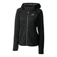 thumbnail image 2 of Women's Cutter & Buck  Heather Charcoal West Michigan Whitecaps Mainsail Sweater Knit Raglan Full-Zip Hoodie, 2 of 3