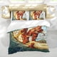thumbnail image 5 of Flash Hombre Flashman Conjunto de sábanas temático, trío de piezas, cómodo y amigable con la piel, diseño único, regalo de decoración para el hogar para familiares, amigos y fans, 90 cm * 190 cm, 5 of 6