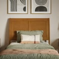 thumbnail image 6 of Valencia Twin XL Low Profile Platform Bed w/Matching Footboard in Light Toffee, 6 of 10