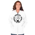 thumbnail image 4 of Popeye Strong To The Finish Flexing Unisex Plus Size Zip Hoodie Brisco Brands 2X, 4 of 5