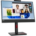 thumbnail image 2 of Lenovo Tiny-In-One 24 Gen 5 23.8" 16:9 Full HD Touchscreen IPS WLED LCD Monitor, Black, 2 of 9