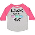 thumbnail image 3 of Inktastic Easter Hanging with My Peeps Pastel Bunnies Boys or Girls Toddler T-Shirt, 3 of 5