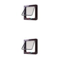 thumbnail image 4 of jesticaly Cat Flap Door With 4 Way Lock Durable And Convenient For Cats And Dogs 4 Way 2Set, 4 of 6