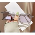 thumbnail image 4 of Anti-Blue Light Discoloration Reading Glasses Men Half Frame Photochromic Magnifying Glasses Computer Transparent Goggles Sunglasses, 4 of 4