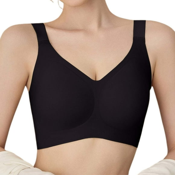 Bra | Seamless Shapewear Gel Bras For Large Bust Lift W Cup Design Underwire Support And Comfort