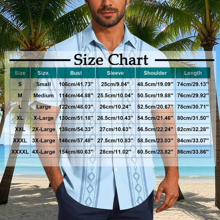 Hvyesh Big and Tall Dress Shirts for Men Short Sleeve Button Down Casual Shirts Summer Wrinkle-Free Work Shirt Solid Business Shirts