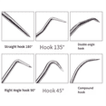 thumbnail image 4 of 6pcs Car Auto Vehicle Oil Seal Screwdrivers Set O-Ring Seal Gasket Puller Remover Pick Hooks, 4 of 7