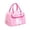 A004- Pink, variant on Colorful Lunch Bag Insulated Hand Carry Lunch Bag Zipper Closure Lunch Bag Reusable Portable Lunch Bag for Daily Use Cartoon Lunch Bag Purple