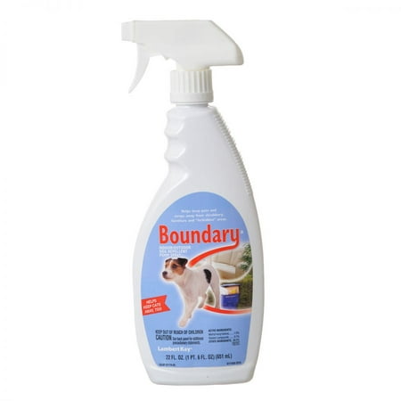 Boundary Indoor & Outdoor Dog Repellant Spray-22 oz (8 Units)