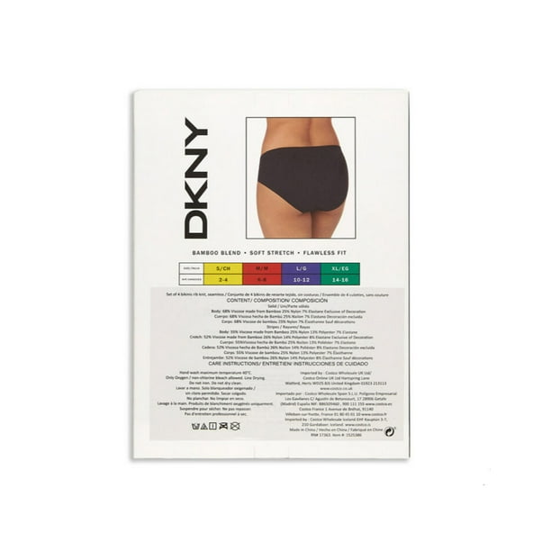 Bikini Para Dama 4 Piezas Dkny L GRANDE DKNY SEAMLESS Bodega Aurrera en linea