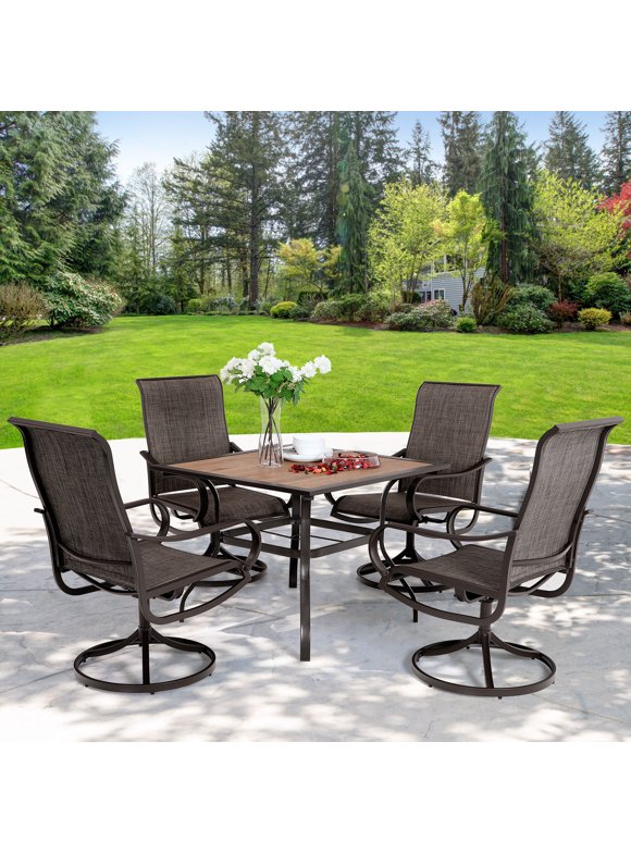 5 Piece Patio Dining Set in Patio Dining Sets