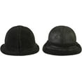 thumbnail image 5 of CoCopeaunts Solid Bucket Hat for Women Solid Suede Lamb Hair Warm Winter Hats Outdoor Sunscreen Reversible Double Sided Wear, 5 of 8