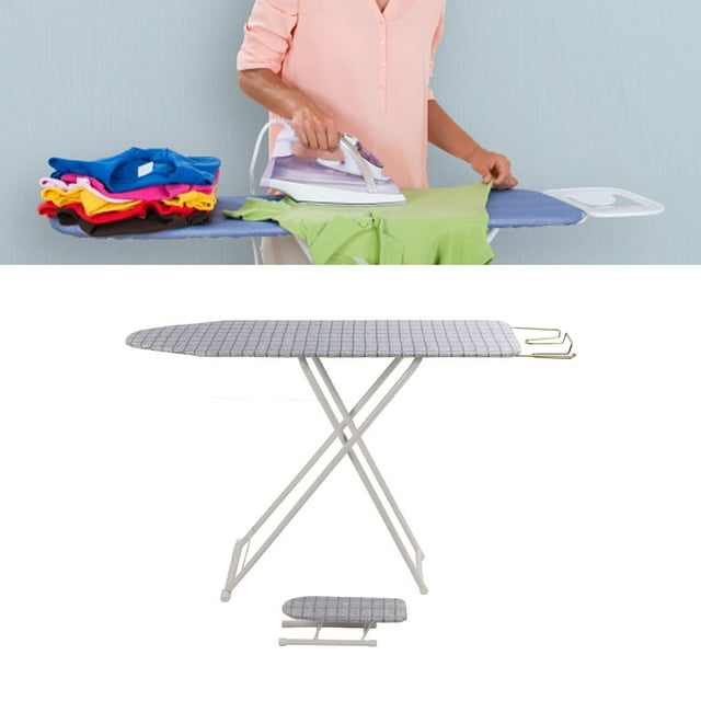 Planche à Repasser Pliante, Planche à Repasser de Table Pliable Stable avec Repos pour la Maison