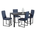 thumbnail image 2 of Comedor Laos MOBILKRAFT 4 Sillas Tubular Laminada Azul, 2 of 5