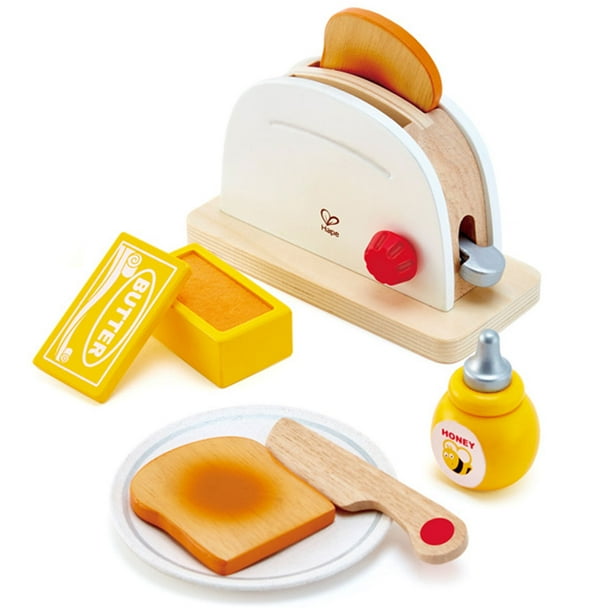 asda wooden toaster set