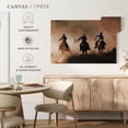 thumbnail image 5 of Elephant Stock Western Sundown Wall Art - Horizontal Canvas Wall Art - Living Room Wall Decor - Our America Canvas - Beige And Brown Decor By Jo Walsh - 24" x 16", 5 of 8