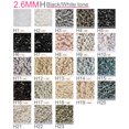 thumbnail image 3 of 2.6mm Mini Cuentas 1000PCS Negro/Blanco Colores Pixel Art Fuse Beads Para Niños Regalo Hama Diy Rompecabezas De Hierro, 3 of 4