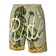 thumbnail image 4 of Logiee Dinosaur Print Mens Swim Trunks Quick Dry Board Shorts,Breathable Hawaii Beach Shorts Swimwear Bathing Suits-Large, 4 of 6
