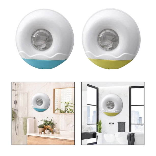 2x caja de almacenamiento con cubierta montada en la pared, organizador de cocina multifuncional, gran capacidad sin perforaciones para sala de estar, hogar, Amarillo azul Macarena Organizador de cocina