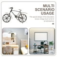 thumbnail image 3 of Estatuas de bicicleta de hierro forjado Retro Bike Sculpture Desktop Adornment Supplies, 3 of 6