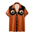 thumbnail image 3 of DDAPJ pyju Men's Western Cowboy Shirt Color Block Casual Button Down Shirts Short Sleeve Hawaiian Bowling Shirt Sales of Today Prime Multicolor XXL, 3 of 6