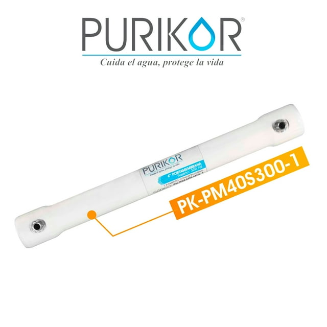 Portamembranas para Sistemas de Ósmosis Inversa comercial / Industrial Purikor PK-PM40S300-1