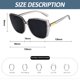 thumbnail image 3 of Gafas de sol retro de moda europeas y americanas, hechas de PC y CA., 3 of 6