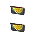 thumbnail image 1 of Monedero de cuero Sonducket para mujer Amarillo Tipo 2 2piezas, 1 of 6