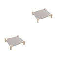 thumbnail image 3 of Greeniant Cama para perros de tela de transpirable - A prueba de humedad para descansar Cama para mascotas desmontable y lavable Type4 NO4, 3 of 6