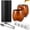 2 Set+Ice Clip, variant on The Original Charred Wooden Bourbon Drinking Glass Bourbon Gifts for Men,with Stainless Ice Balls,Great Whiskey Gifts for Men Who Have Everything | Perfect Presents For Boyfriend or Dad