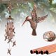 thumbnail image 2 of Wind Chimes Carillón de Viento Móvil Retro para Jardín Interior Patio Al Aire Libre Patio Decoración, 2 of 9