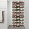 thumbnail image 2 of Multicolor Christmas Tree Pattern Shower Curtain 36"x72" ,Bathroom Decorative Shower Curtains Set with 12 Hooks,Modern Waterproof Washable Shower Curtain, 2 of 6