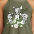 thumbnail image 3 of Bambi - Bambi Portrait - Juniors High Neck Tank Top, 3 of 5