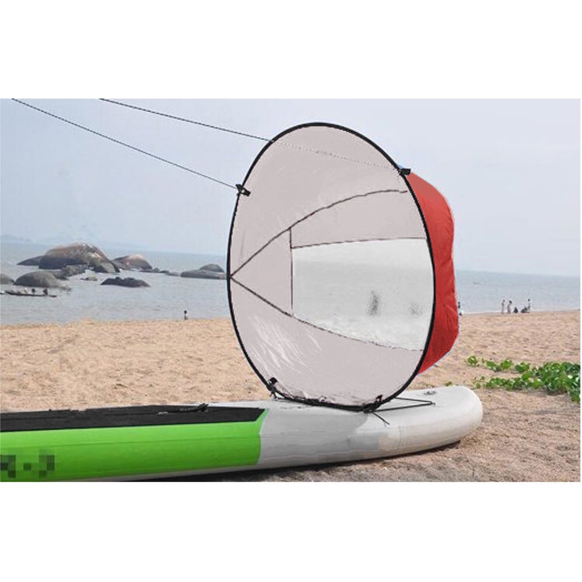42'' Downwind Wind Paddle Popup Kayak Canoe Sail Wind Kayak Accessories