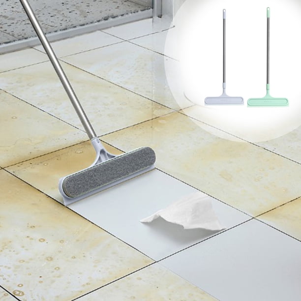 Xihbxyly Venta de Liquidación Limpiador de Vidrios para El Hogar, Dos En Uno, Retráctil, Extensible, Desmontable, con Tira de Gel de Sílice y Esponja.