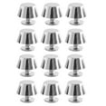 thumbnail image 1 of GUOOL 10/12Pcs Rivets Studs s Zinc Alloy Dog Collars Garment DIY Leathercraft Feet 12Pcs, 1 of 8