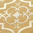 thumbnail image 4 of 48 Inch Christmas Tree Skirt Xmas Soft Cover Mat Decor Snowflake Collar Farmhouse Tree Skirt,Gold, 4 of 5
