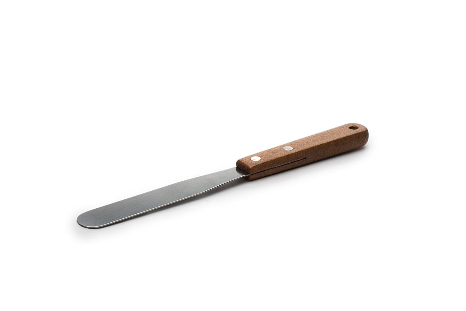 5325 Flat Icing Spatula, 4.25Inch Stainless Steel Blade, Wood Handle