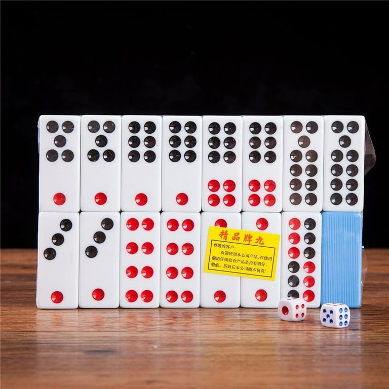 Chinese Pai Gow Paigow Tiles Game Casino Fun #20 Blue - Walmart.com