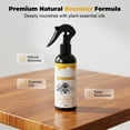 thumbnail image 3 of 2026 Natural Beeswax Care Spray Restorer – Beeswax Wood Polish with Essential Oil Wax, Furniture & Floor Cleaner Spray for Wooden Surfaces – Deep Cleaning, Protective Layer (2PCS), 3 of 8