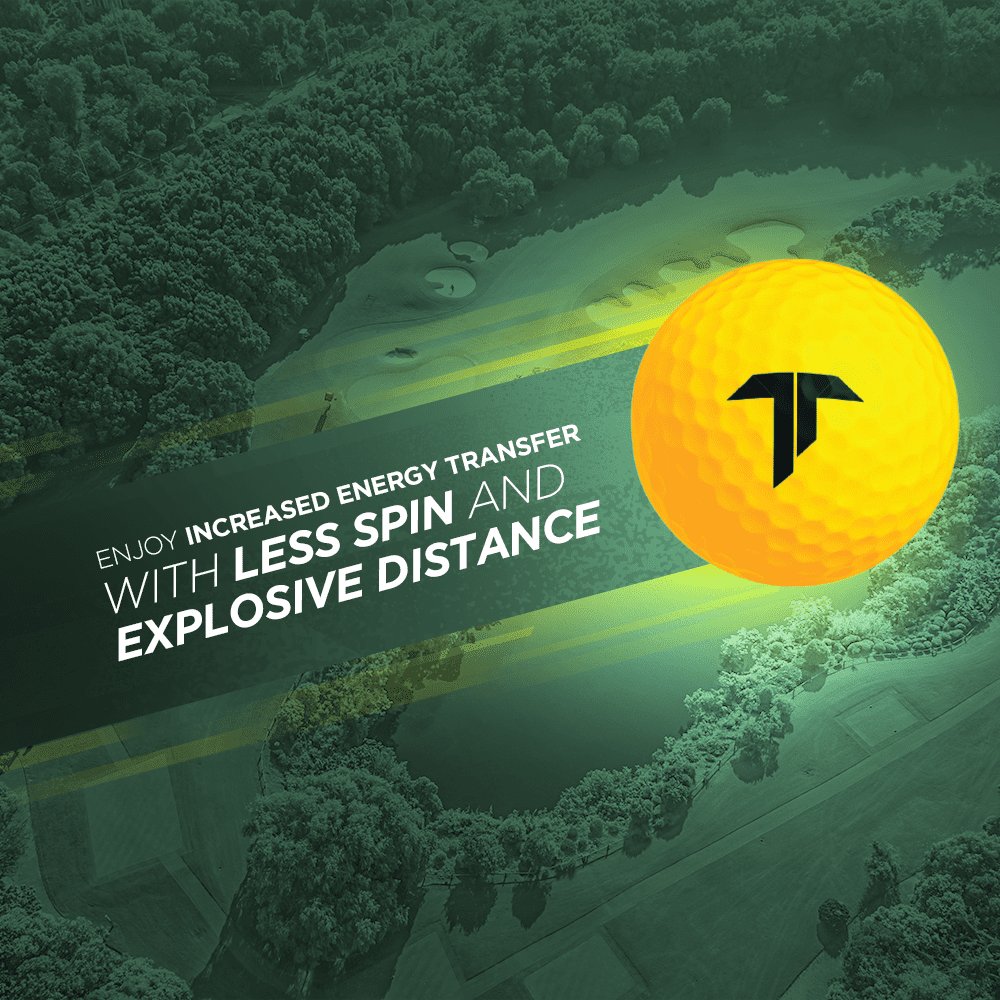 Truscope Long Distance Golf Balls, Soft Core, Less Spin & Higher Speed, New 48-Pack, Multi-Colored